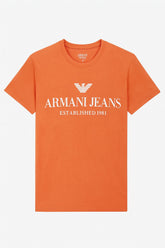 Men’s Orange Armani Tee